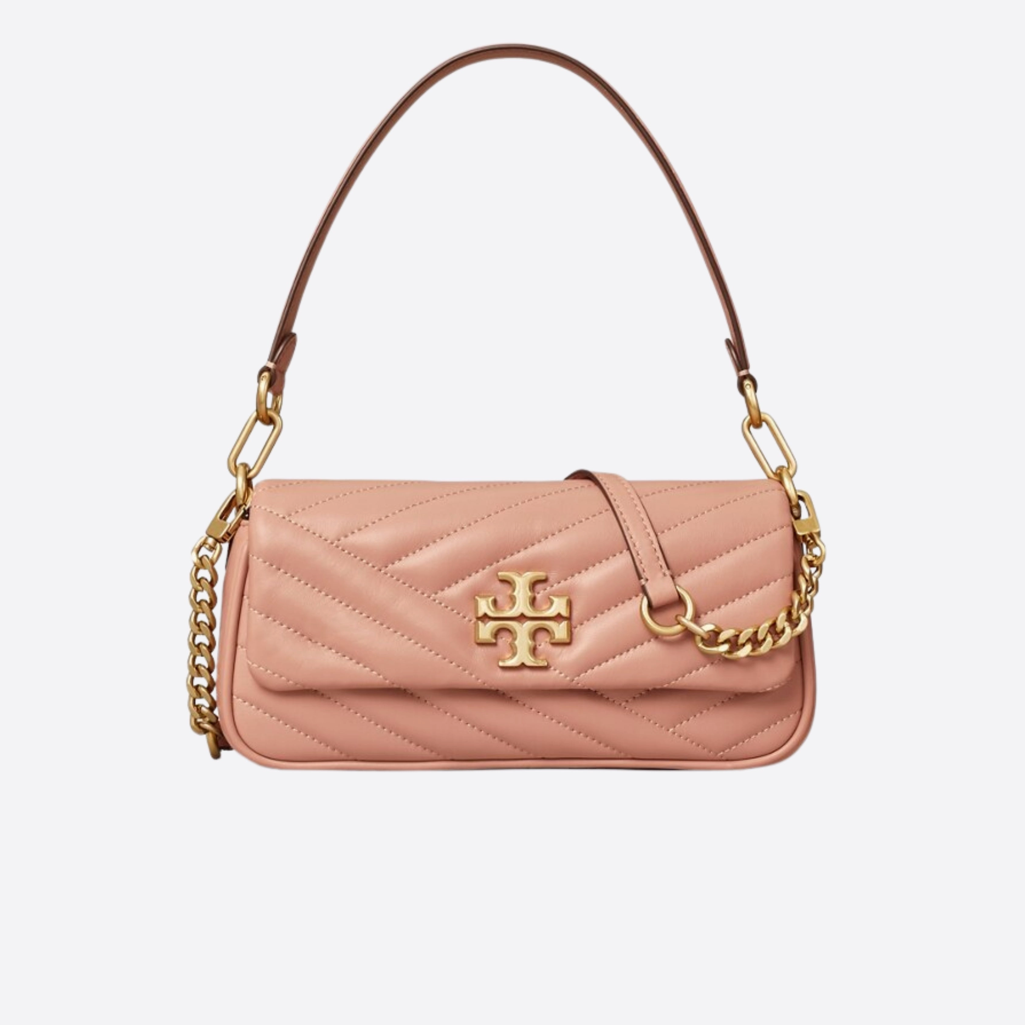 Tory Burch C Kira Chevron Small Flap Shoulder