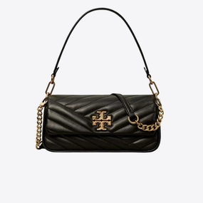 Tory Burch C Kira Chevron Small Flap Shoulder