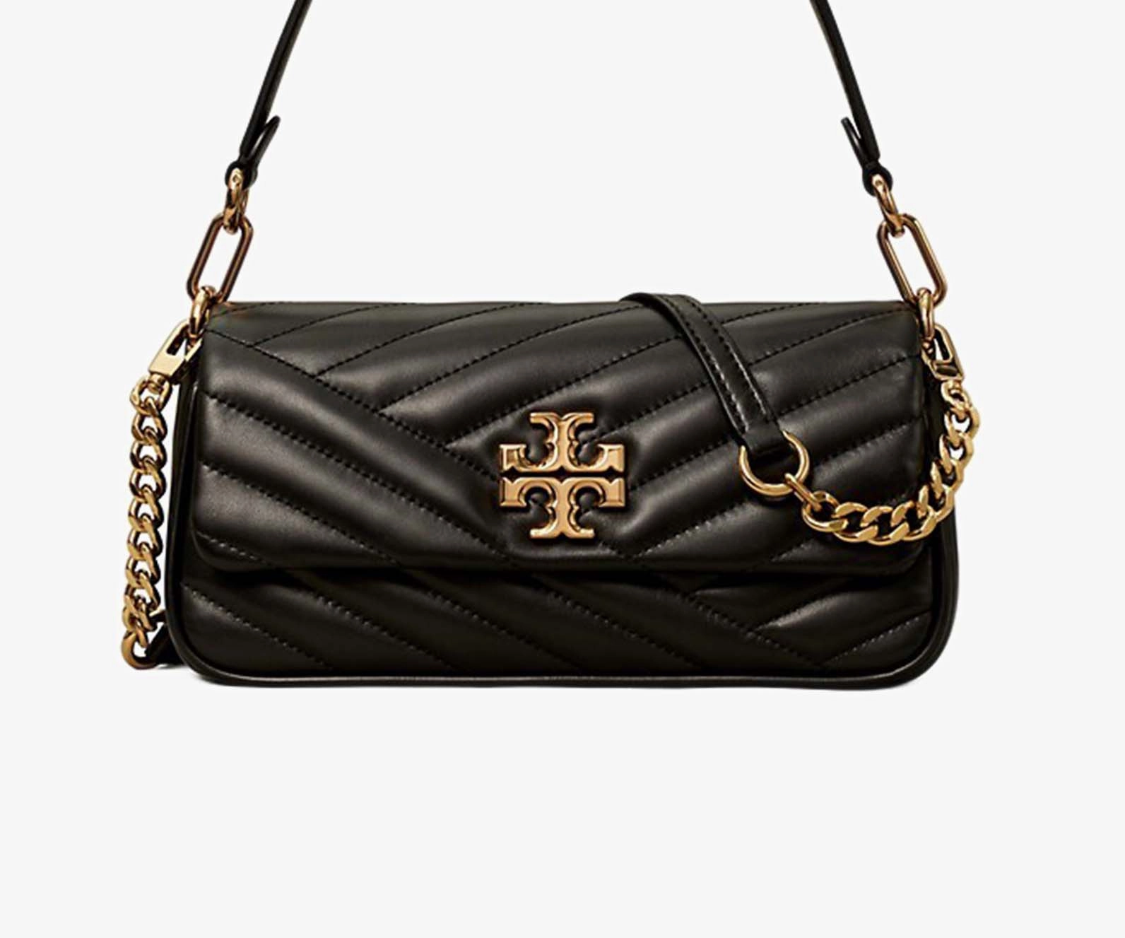 Tory Burch C Kira Chevron Small Flap Shoulder