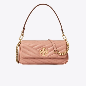 Tory Burch C Kira Chevron Small Flap Shoulder