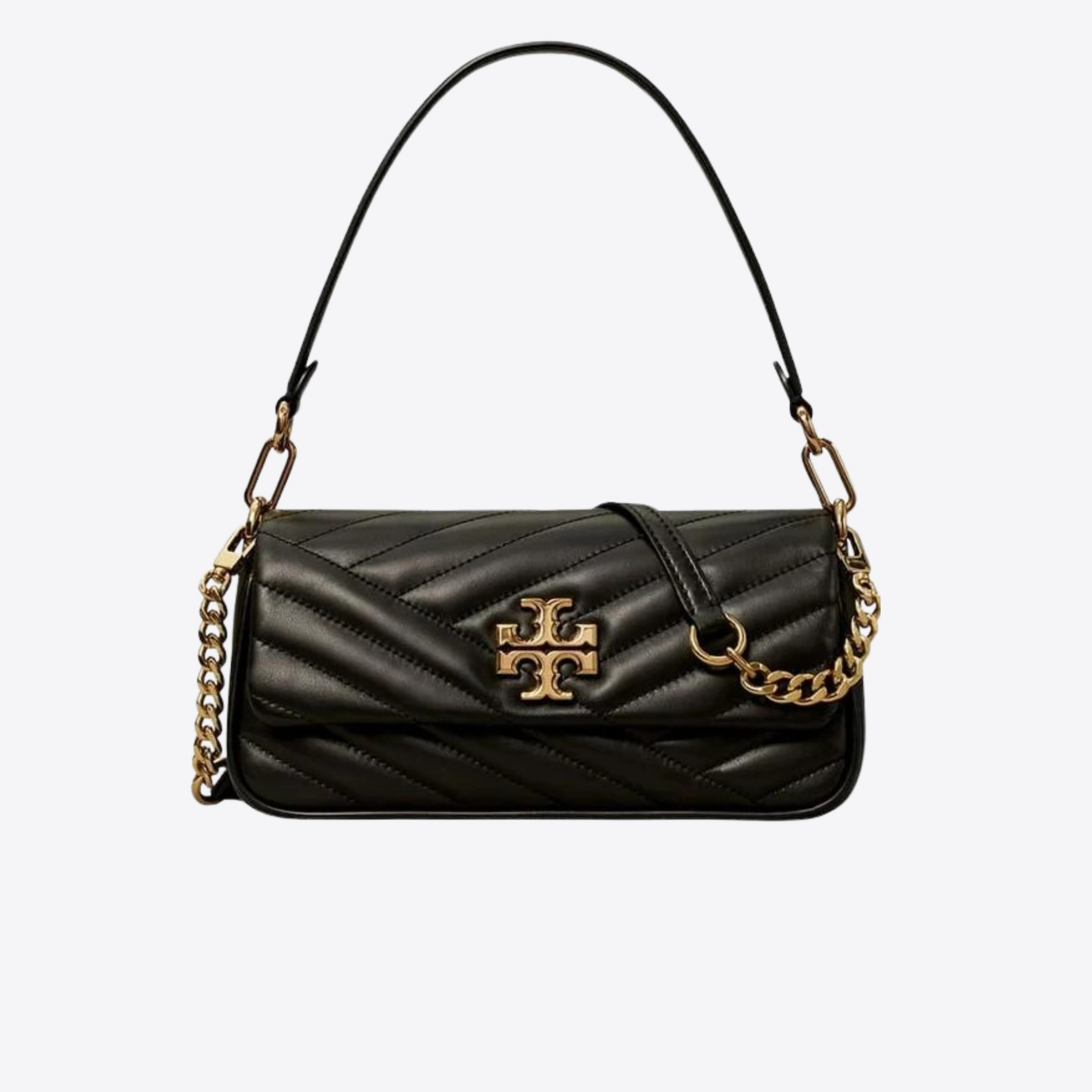 Tory Burch C Kira Chevron Small Flap Shoulder