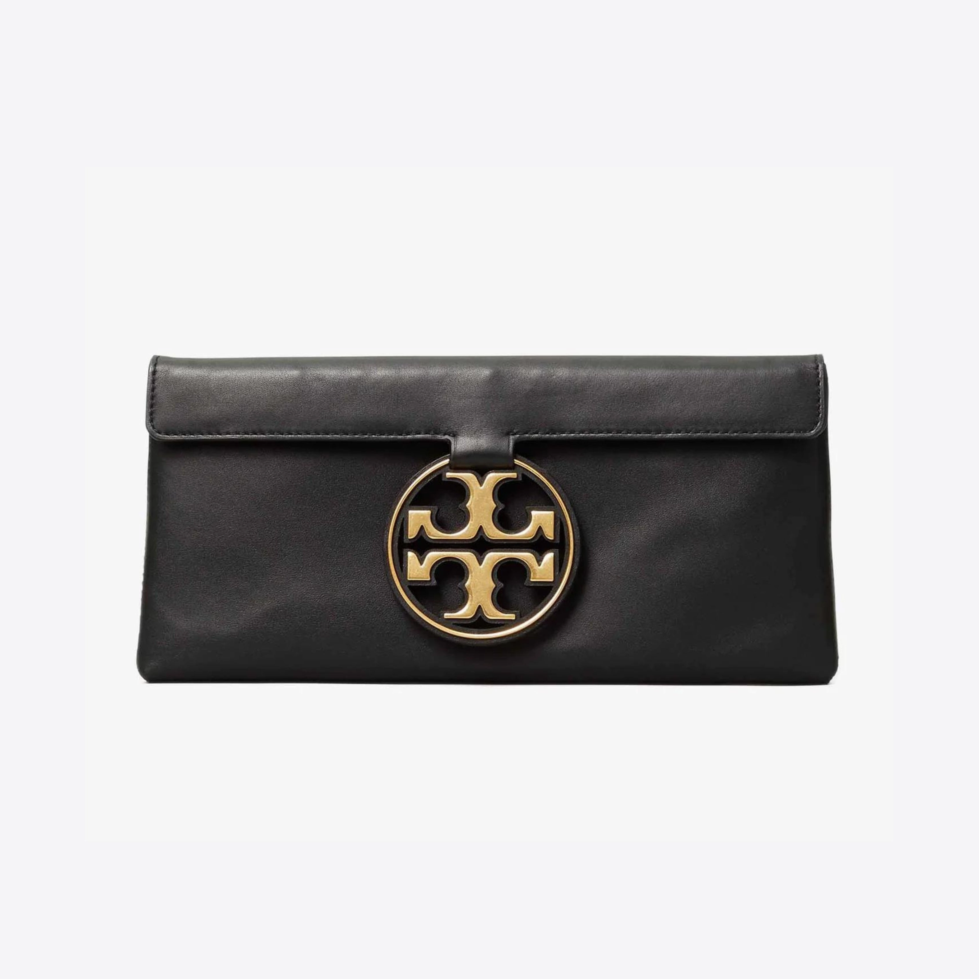 Tory Burch C Miller Metal Clutch