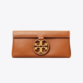 Tory Burch C Miller Metal Clutch