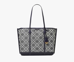 Tory Burch C Perry T Monogram Triple-Compartment Tote