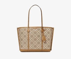Tory Burch C Perry T Monogram Triple-Compartment Tote