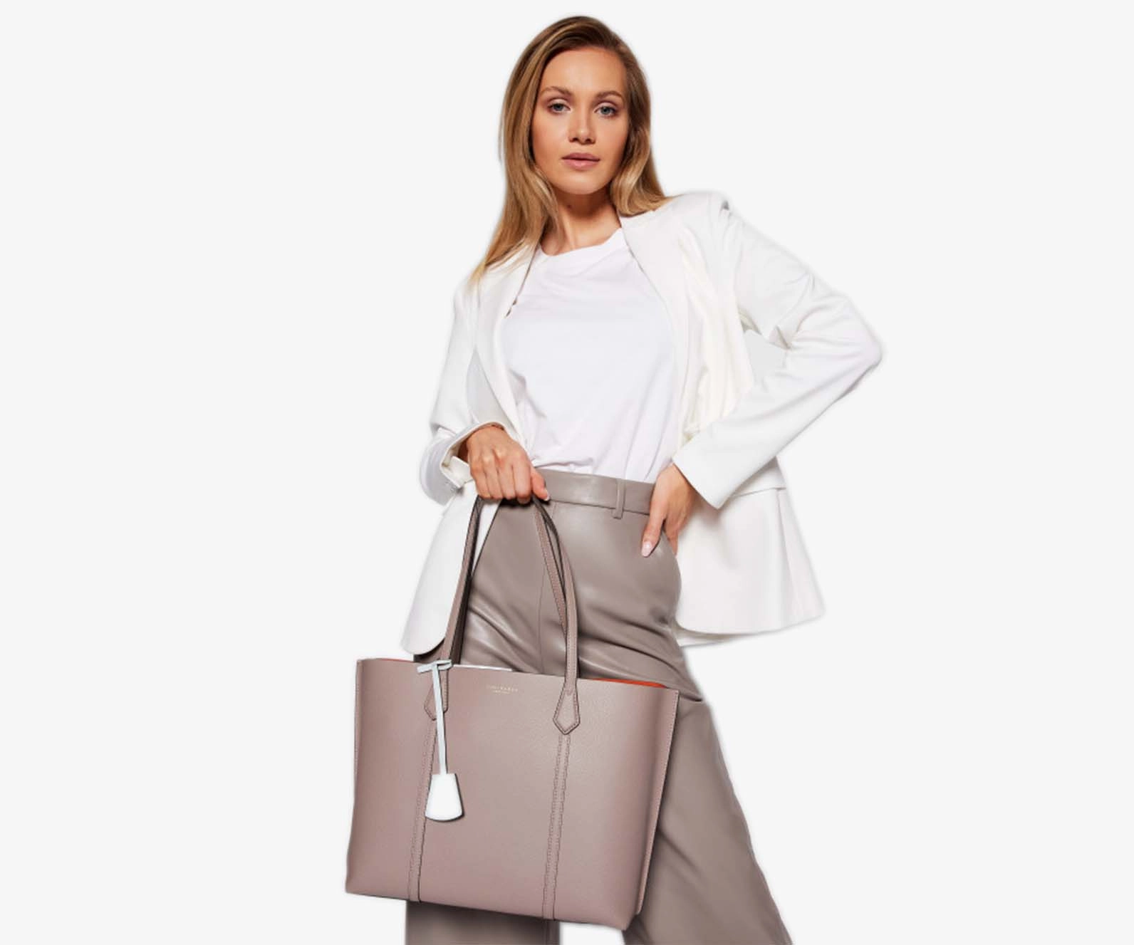 Tory Burch C Perry Triple Compartment Tote