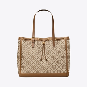 Tory Burch C T Monogram Jacquard Big Tote