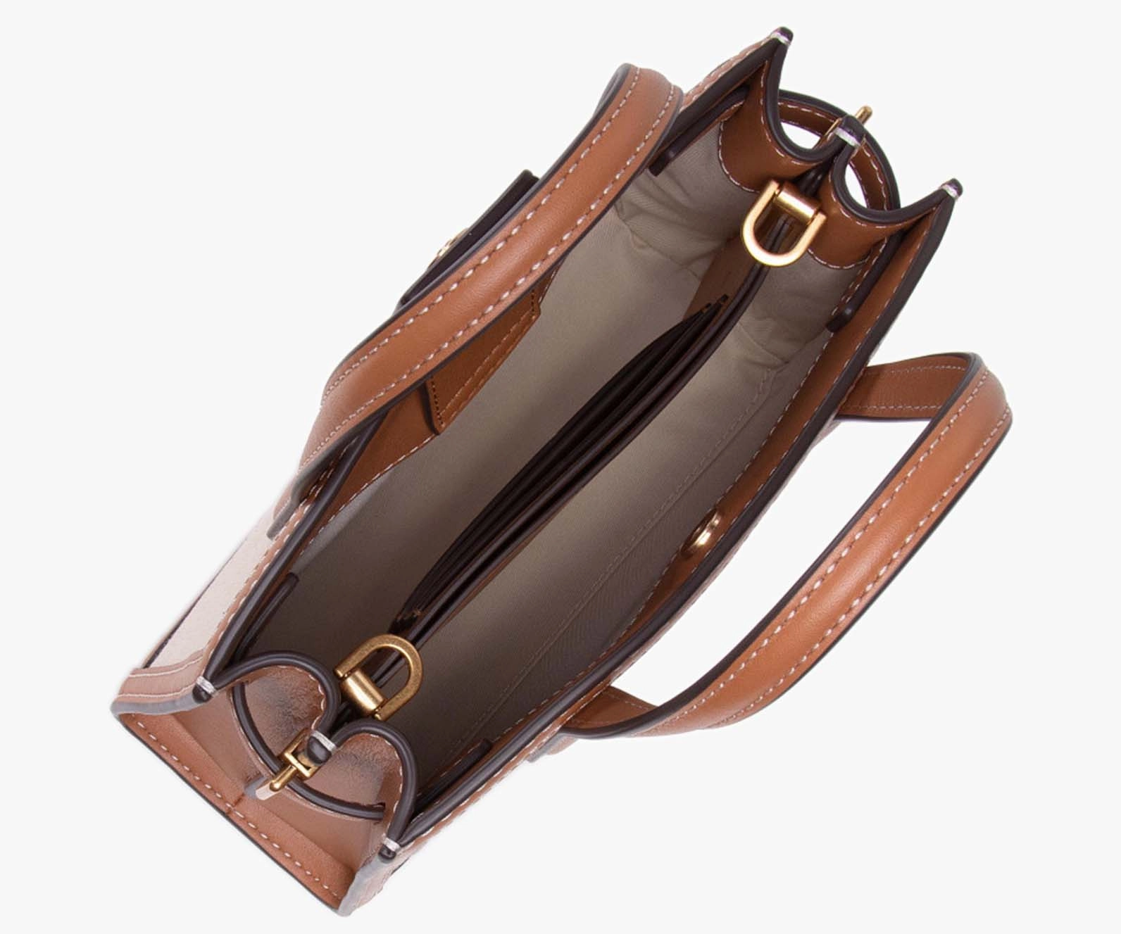 Tory Burch C Walker Canves Micro Satchel
