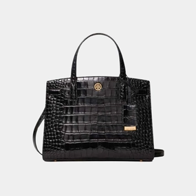 Tory Burch C Walker Embosed Satchel