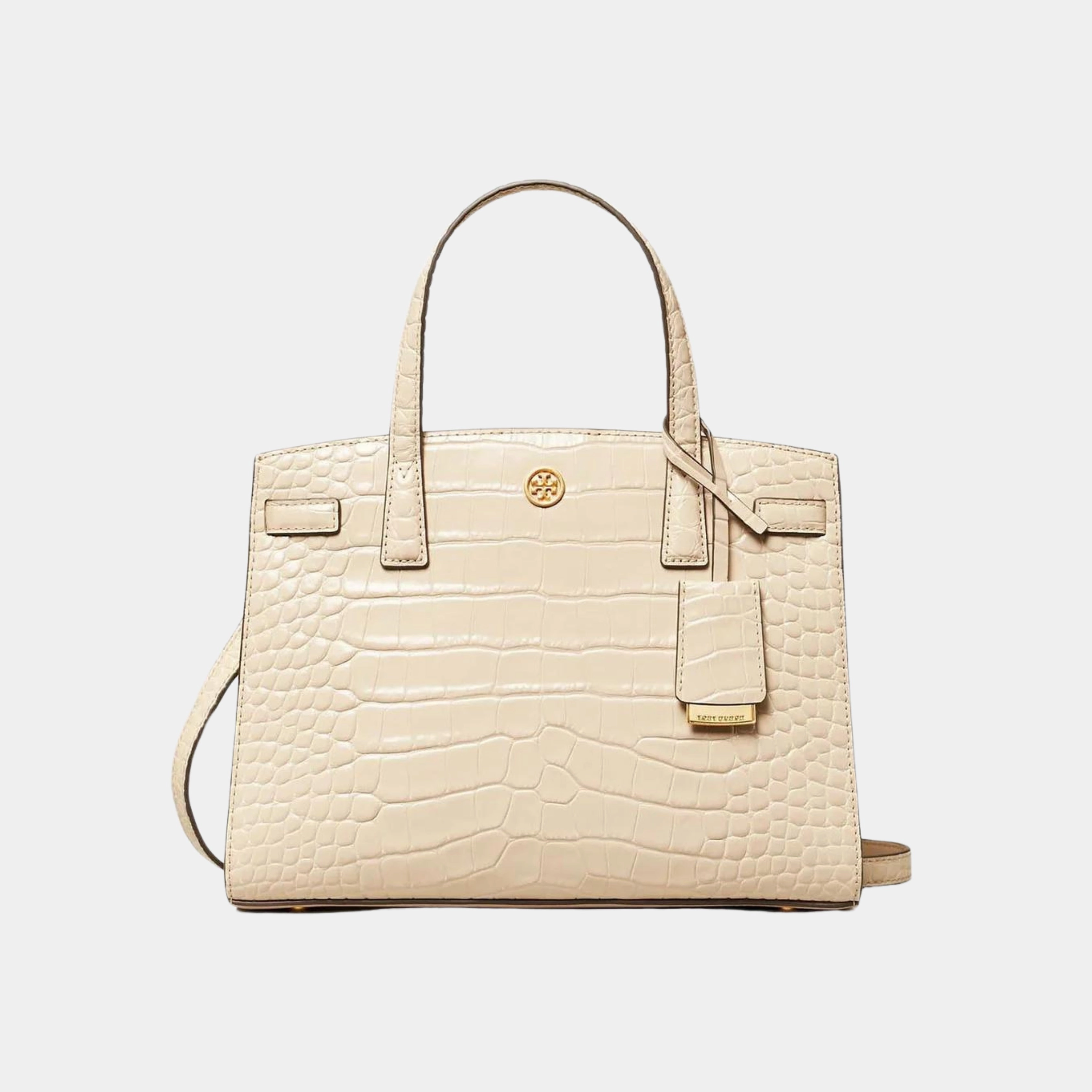 Tory Burch C Walker Embosed Satchel
