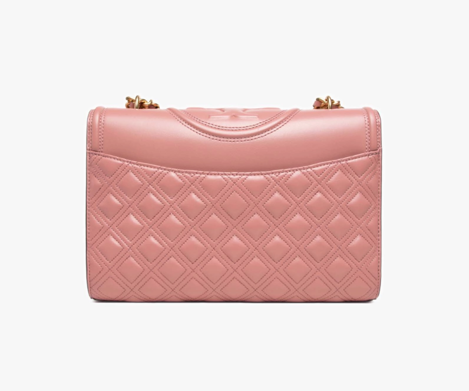 Tory Burch Fleming Convertible Shoulder Bag Large (Pink mangolia)