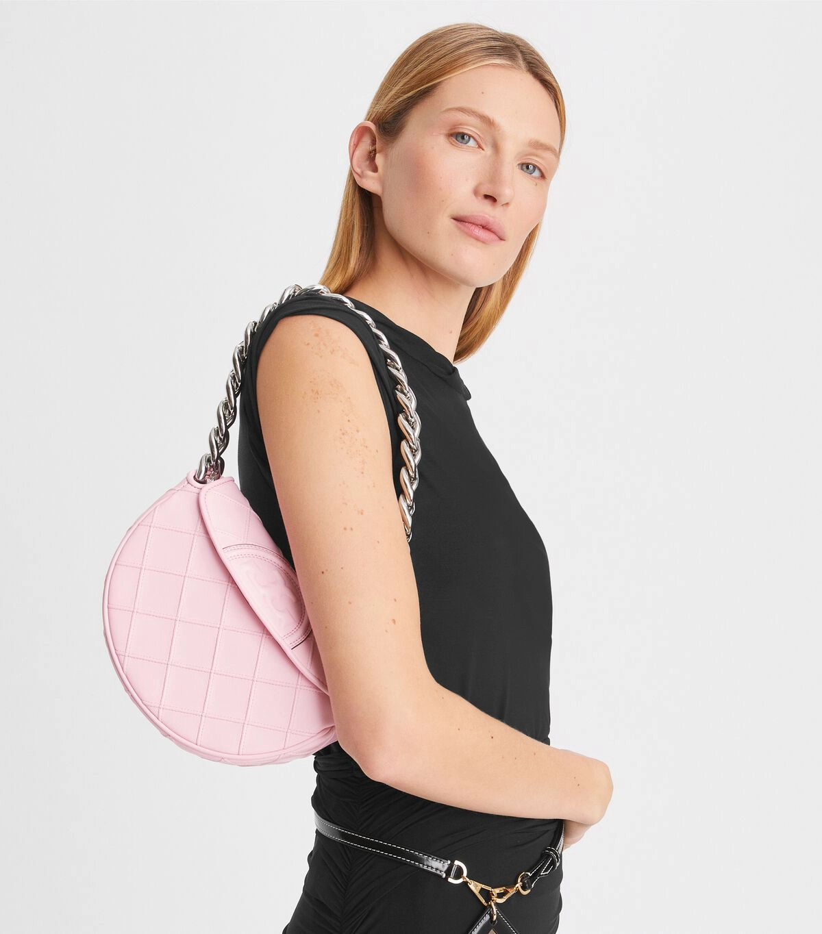 Tory Burch Fleming Cresent Soft Mini Bag