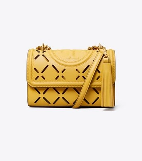 Tory Burch Fleming Diamond Perforated Small Bag