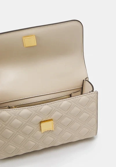Tory Burch Fleming Small Convertible Shoulder Bag New Cream