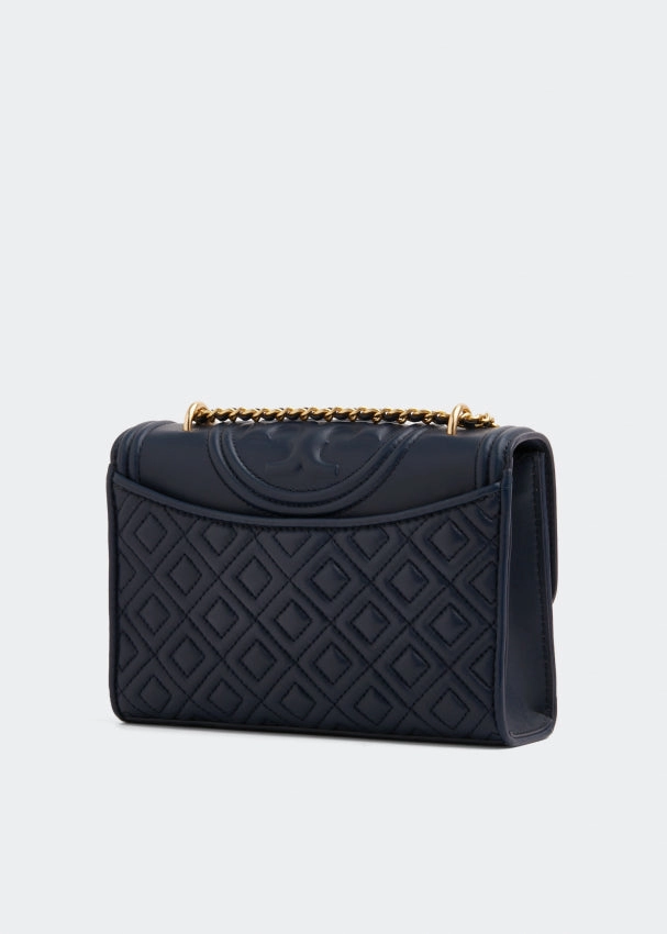 Tory Burch Fleming Small Convertible Shoulder Bag Tory Navy