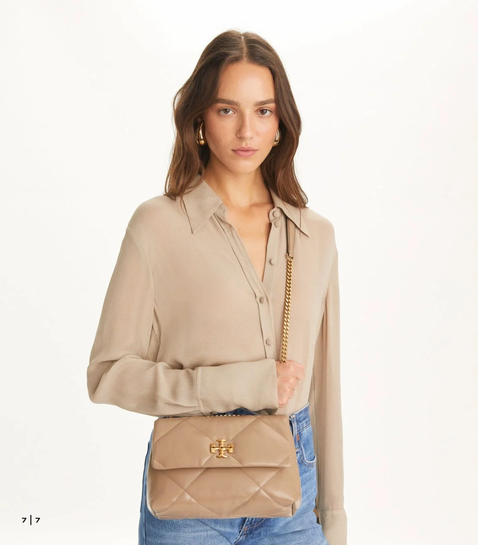 Tory Burch Kira Diamond Quilt Convertible Shoulder Bag