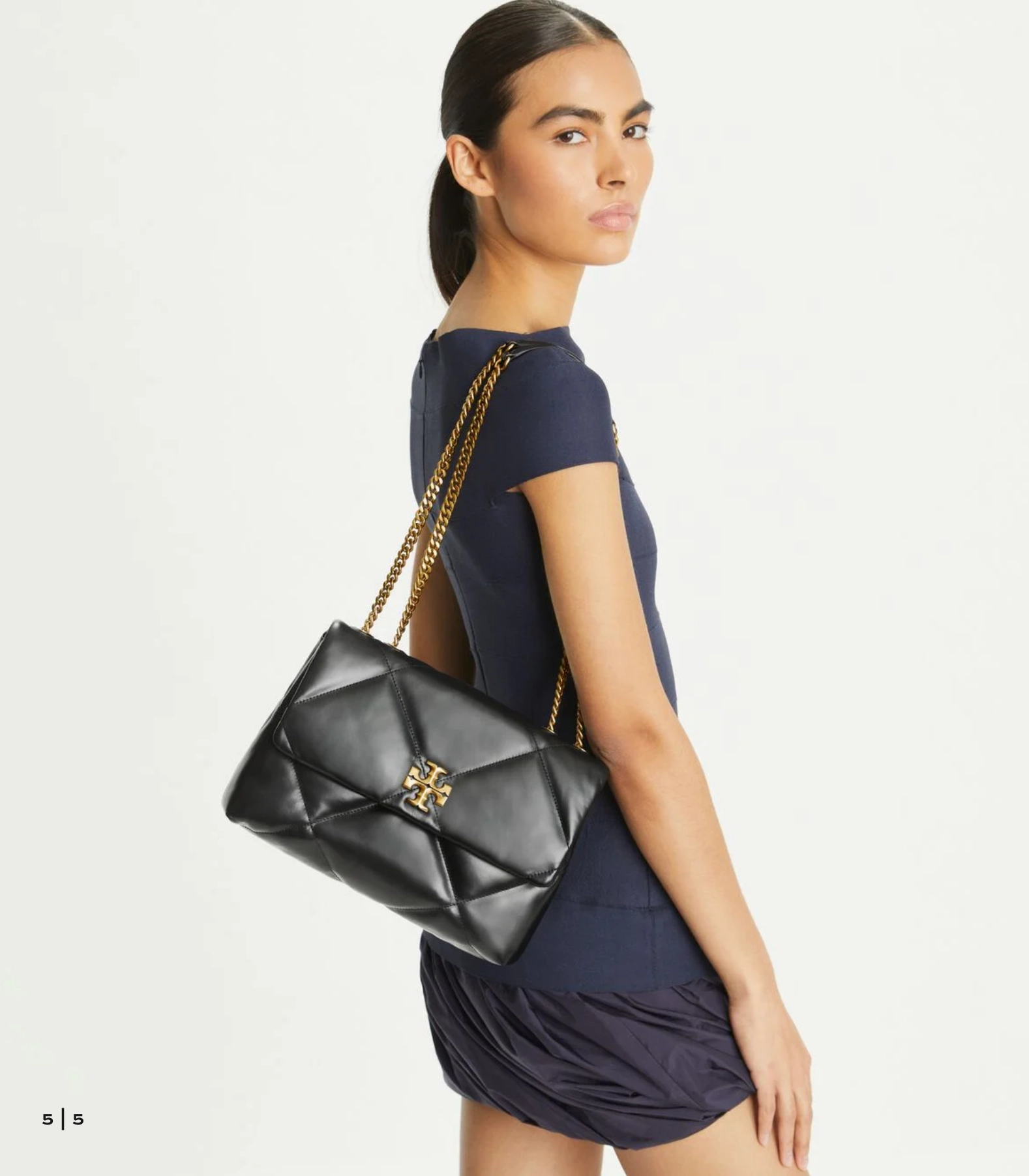 Tory Burch Kira Diamond Quilt Convertible Shoulder Bag