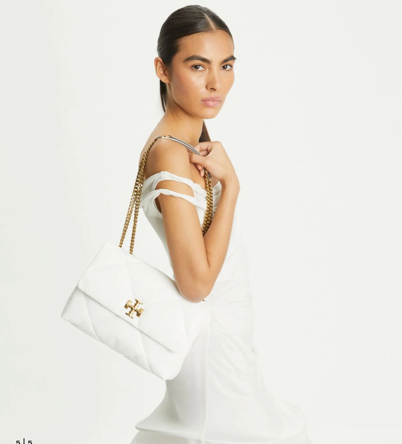 Tory Burch Kira Diamond Quilt Convertible Shoulder Bag