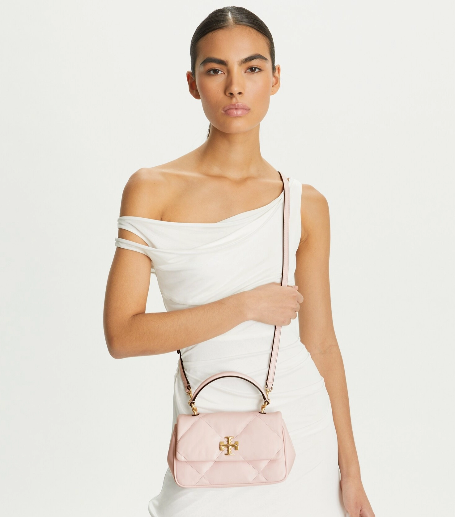 Tory Burch Kira Diamond Quilt Top-Handle Bag
