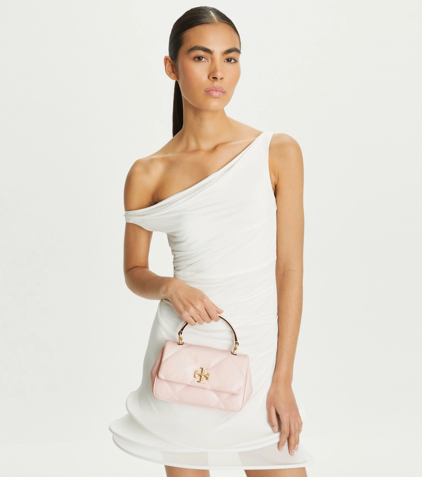 Tory Burch Kira Diamond Quilt Top-Handle Bag