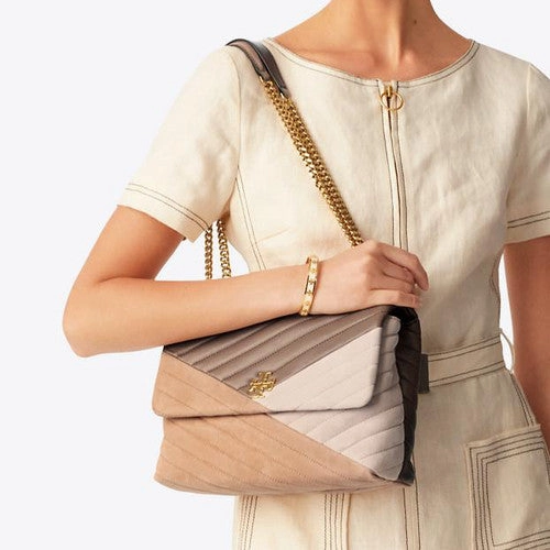 Tory Burch Kira Quilted Leather Shoulder Bag