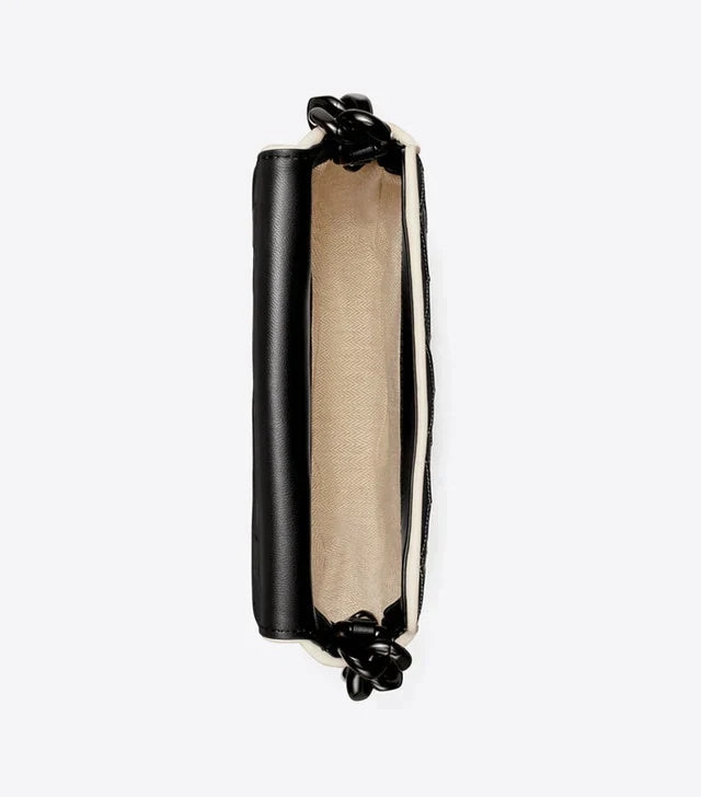 Tory Burch Mini Fleming Soft Crescent Bag