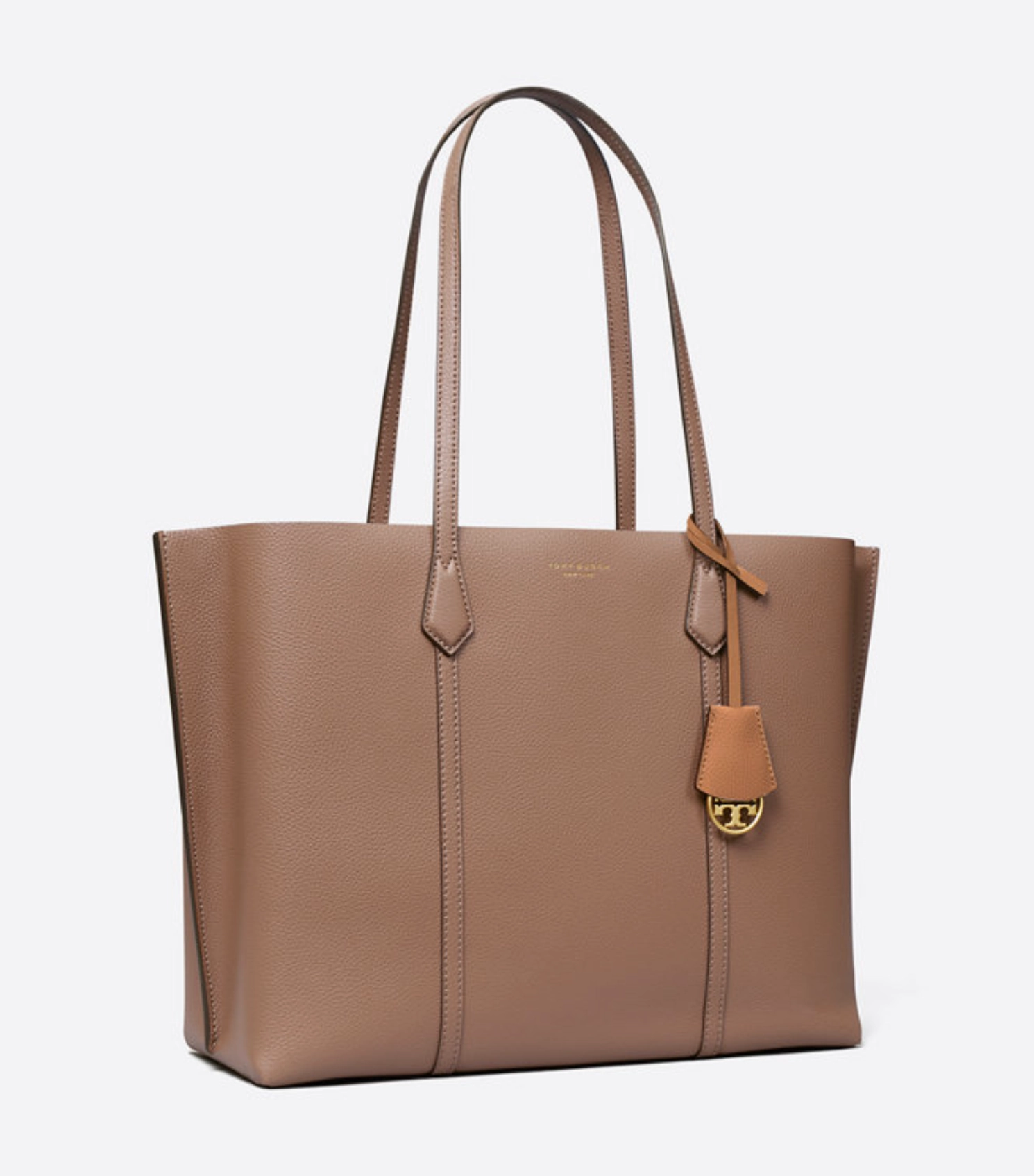 Tory Burch Perry Embossed Triple-Compartment Tote