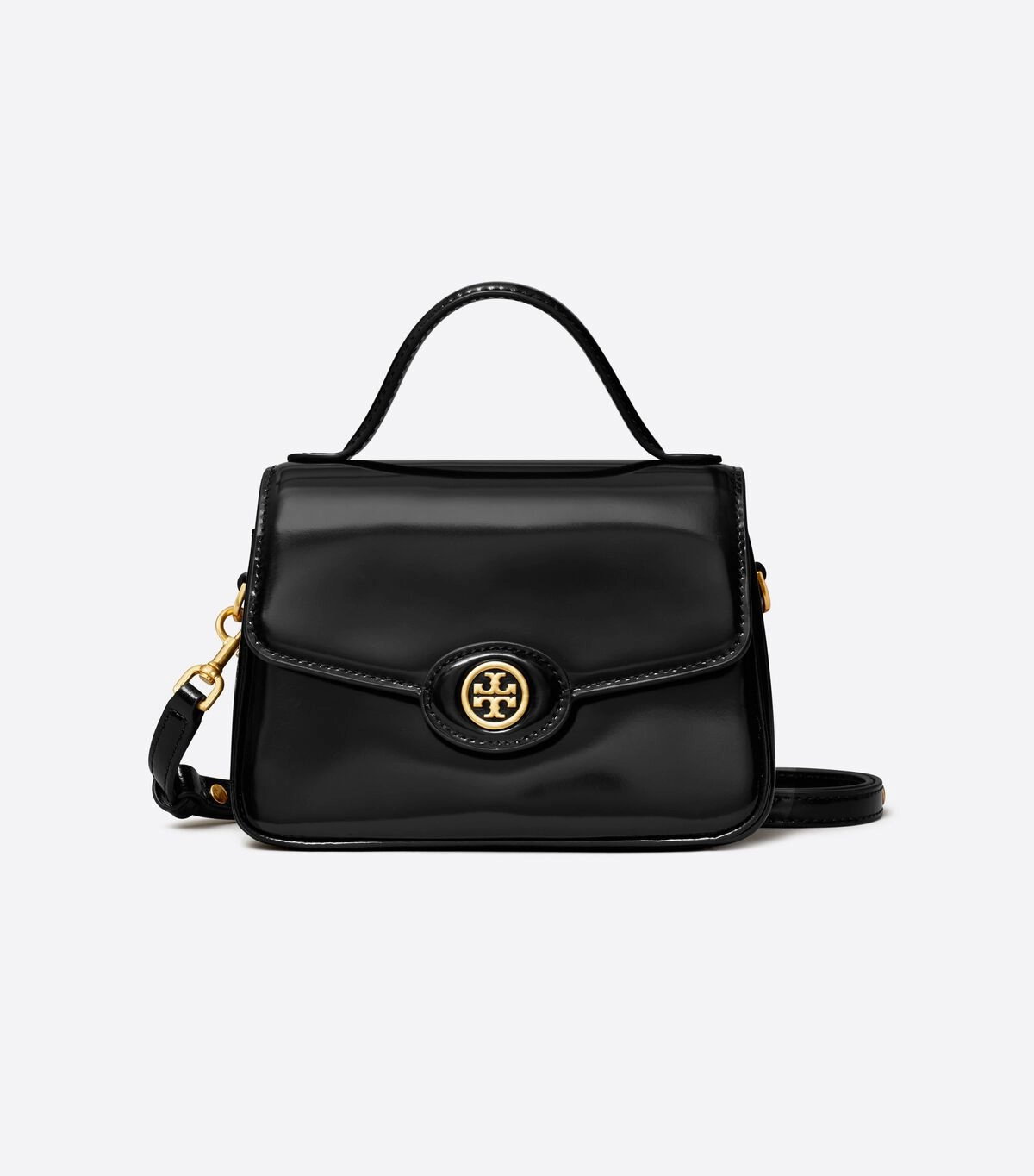 Tory Burch Robinson Spazzolato` Leather Convertible Shoulder Bag