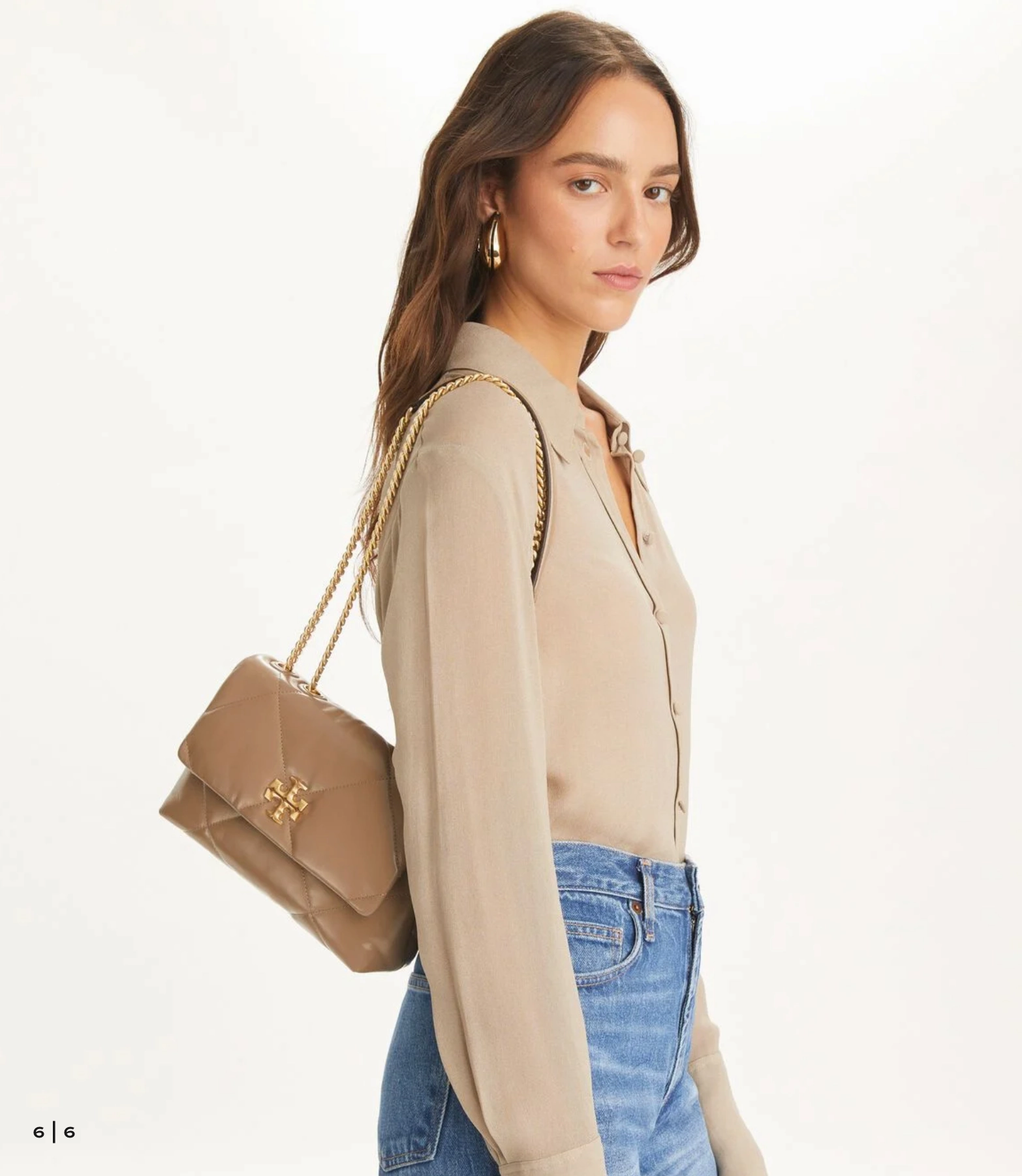 Tory Burch Small Kira Diamond Quilt Convertible Shoulder Bag