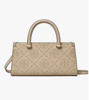 Tory Burch T Monogram Embossed Rectangular Tote