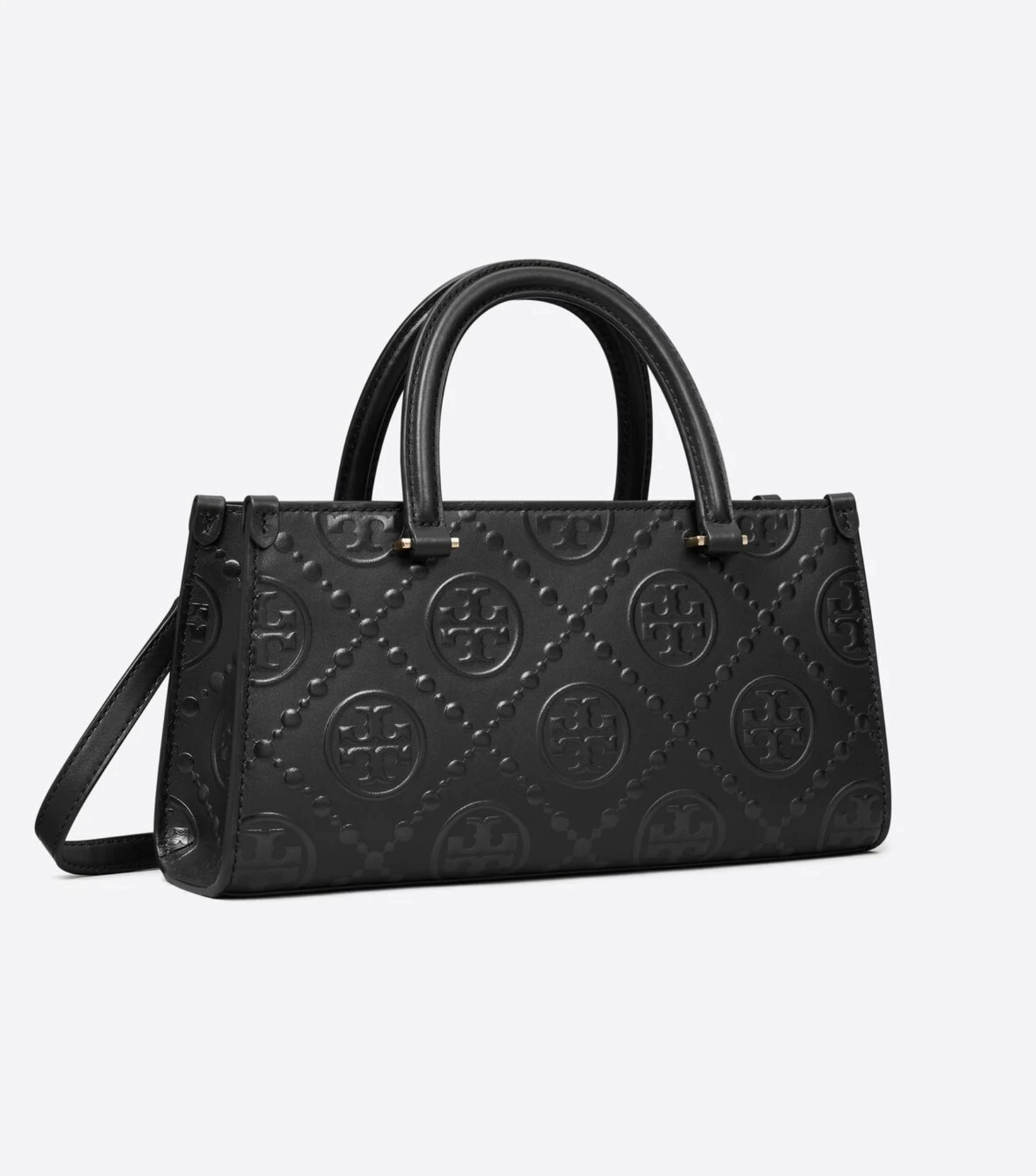 Tory Burch T Monogram Embossed Rectangular Tote