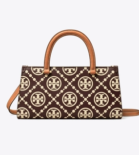 Tory Burch T Monogram Embossed Rectangular Tote