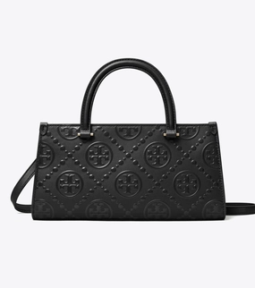 Tory Burch T Monogram Embossed Rectangular Tote