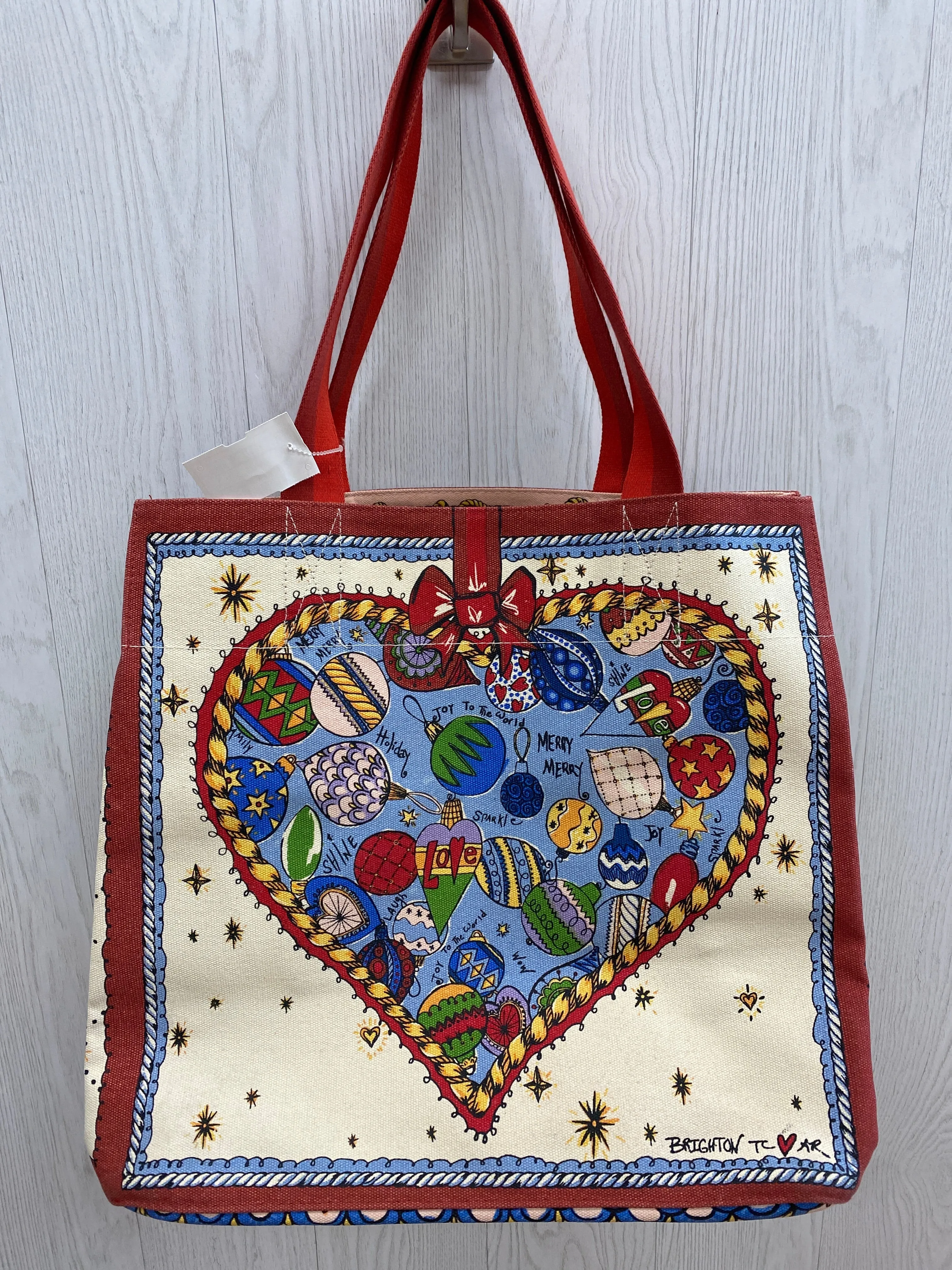 Tote Designer By Brighton, Size: Medium