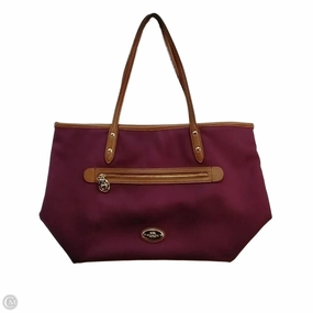 Tote By Coach, Size: Medium