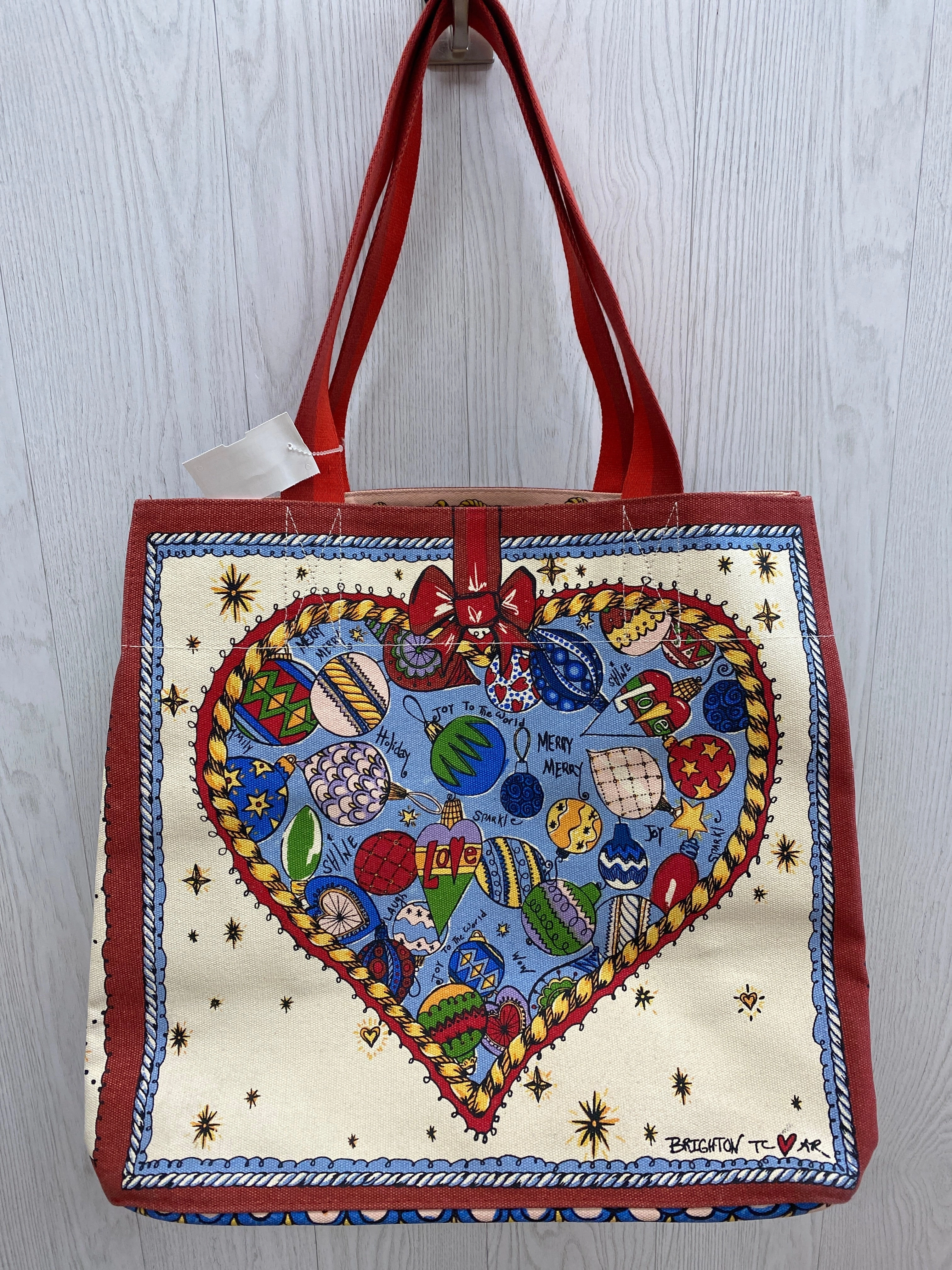 Tote Designer By Brighton, Size: Medium