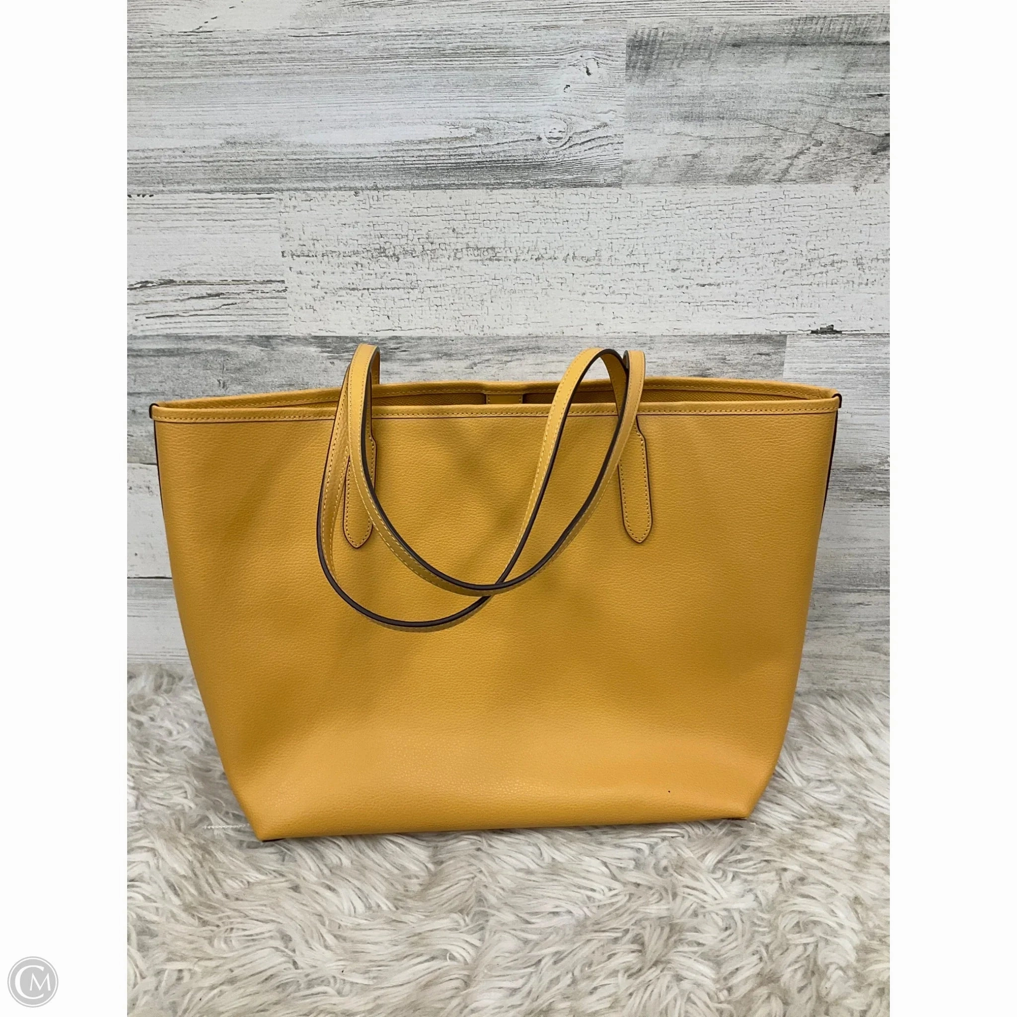 Tote Designer By Coach, Size: Large