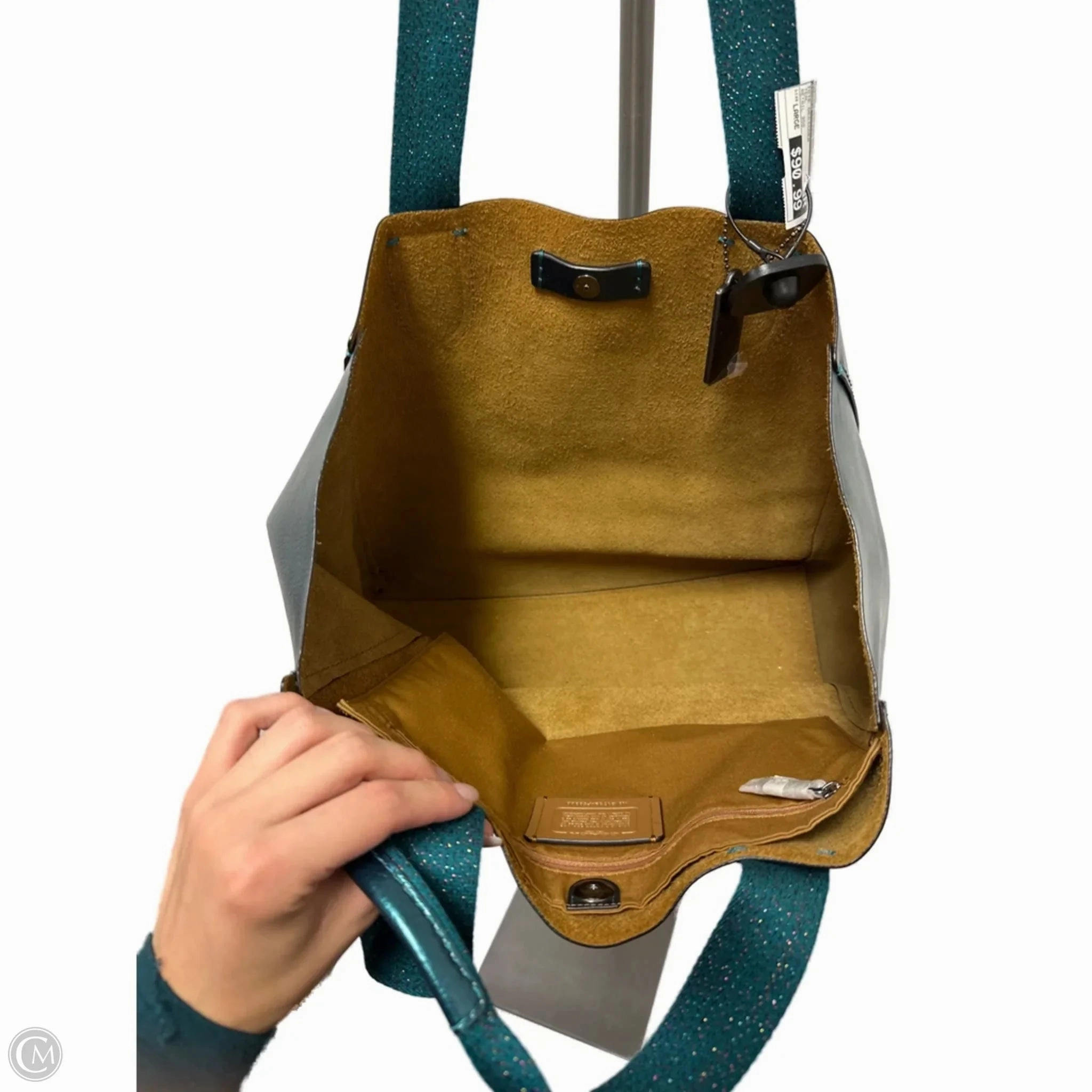 Tote Designer By Coach, Size: Large
