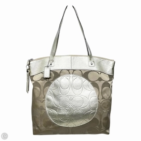 Tote Designer By Coach, Size: Large