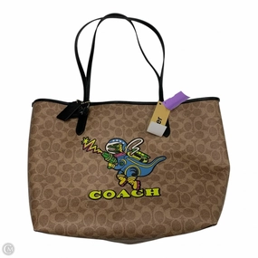 Tote Designer By Coach, Size: Large