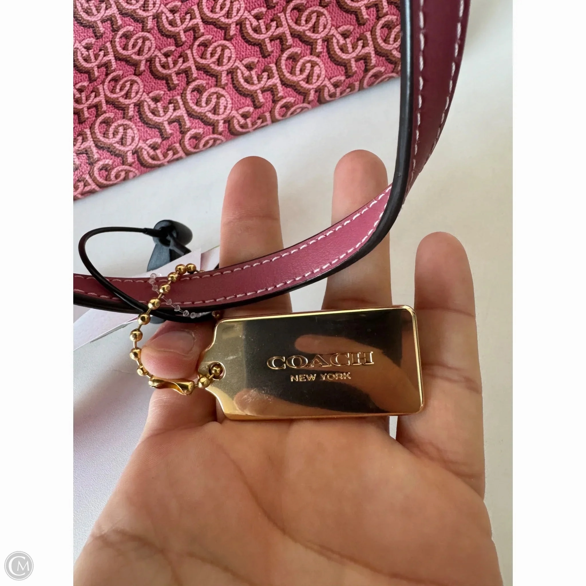 Tote Designer By Coach, Size: Large