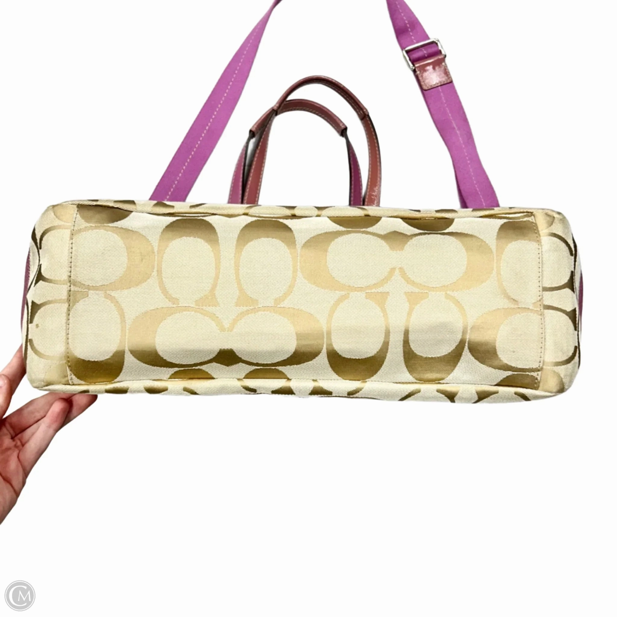 Tote Designer By Coach, Size: Large