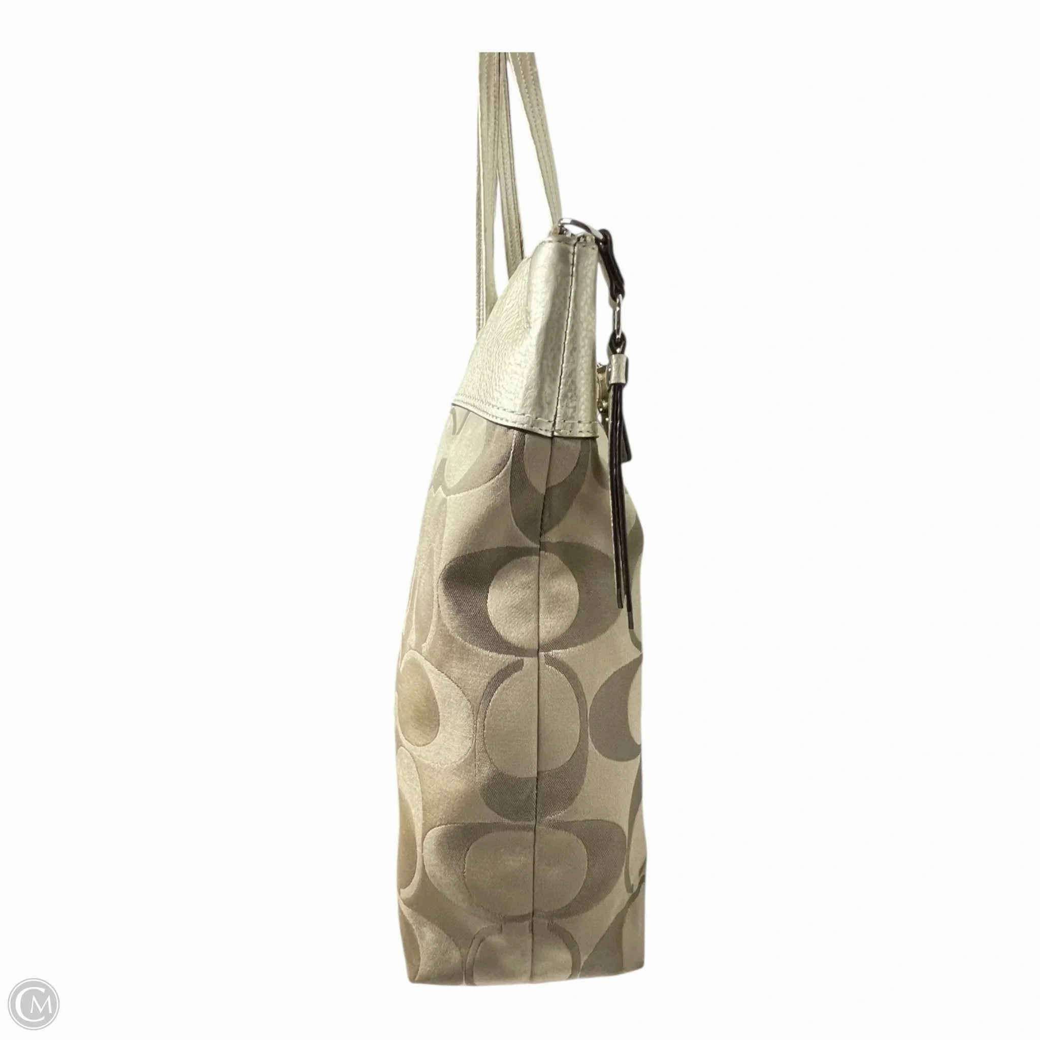Tote Designer By Coach, Size: Large