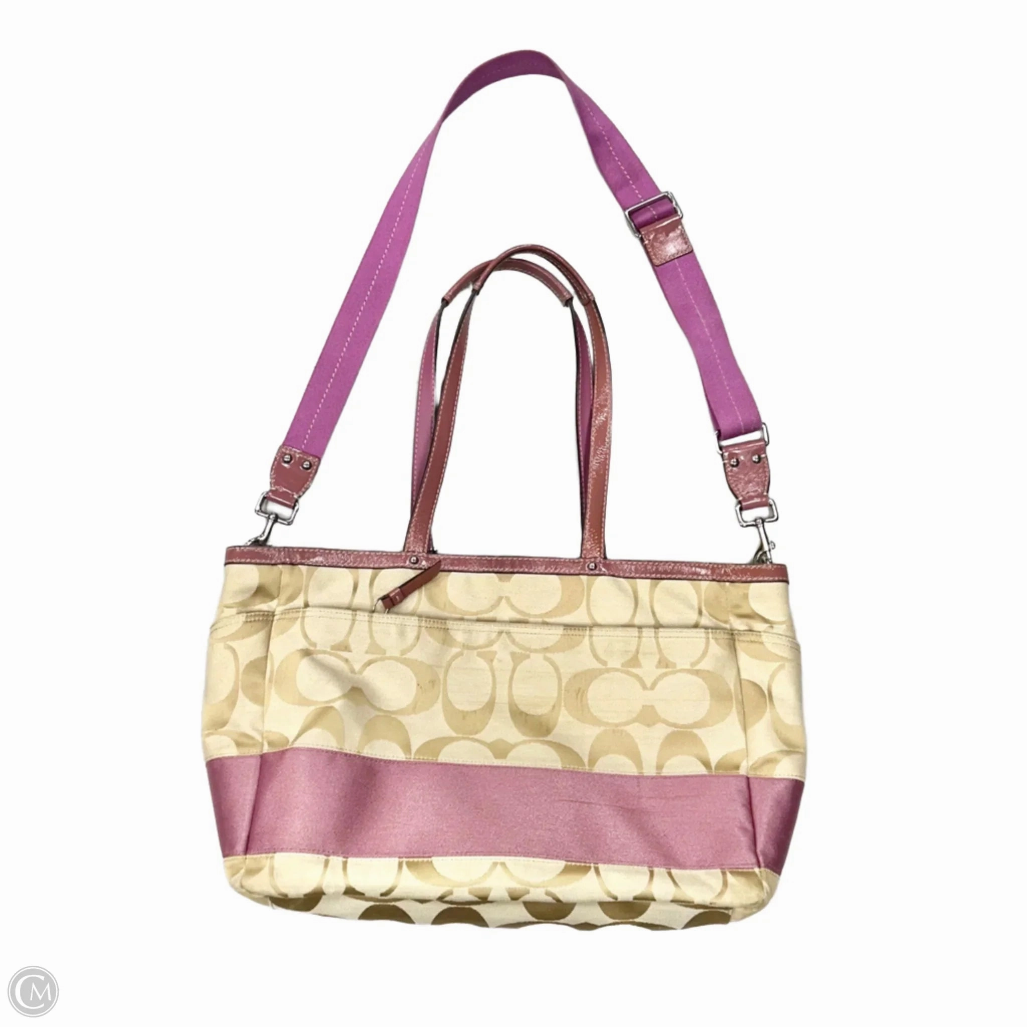 Tote Designer By Coach, Size: Large
