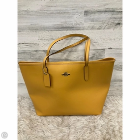Tote Designer By Coach, Size: Large