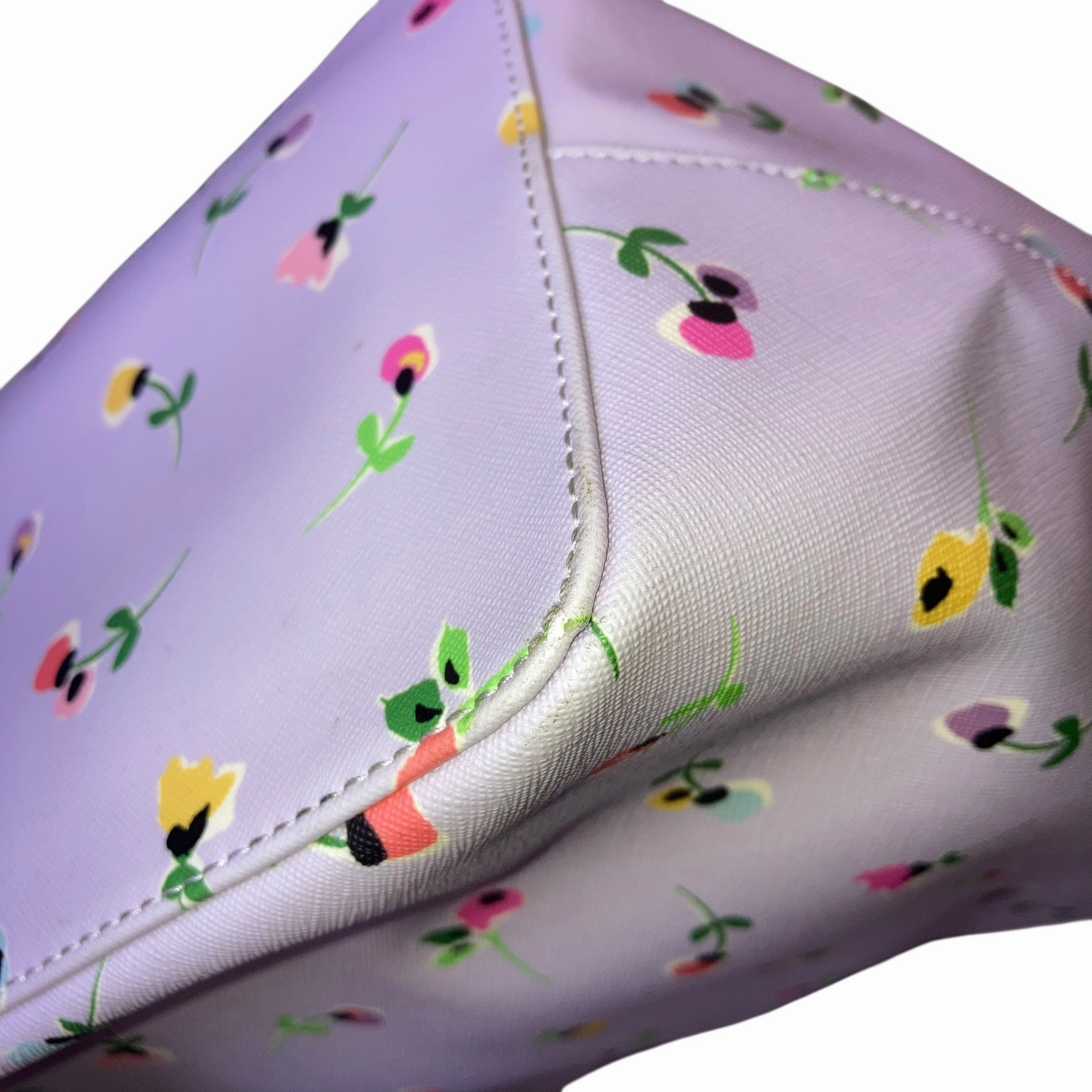 Tote Designer By Kate Spade In Floral Print, Size:Large