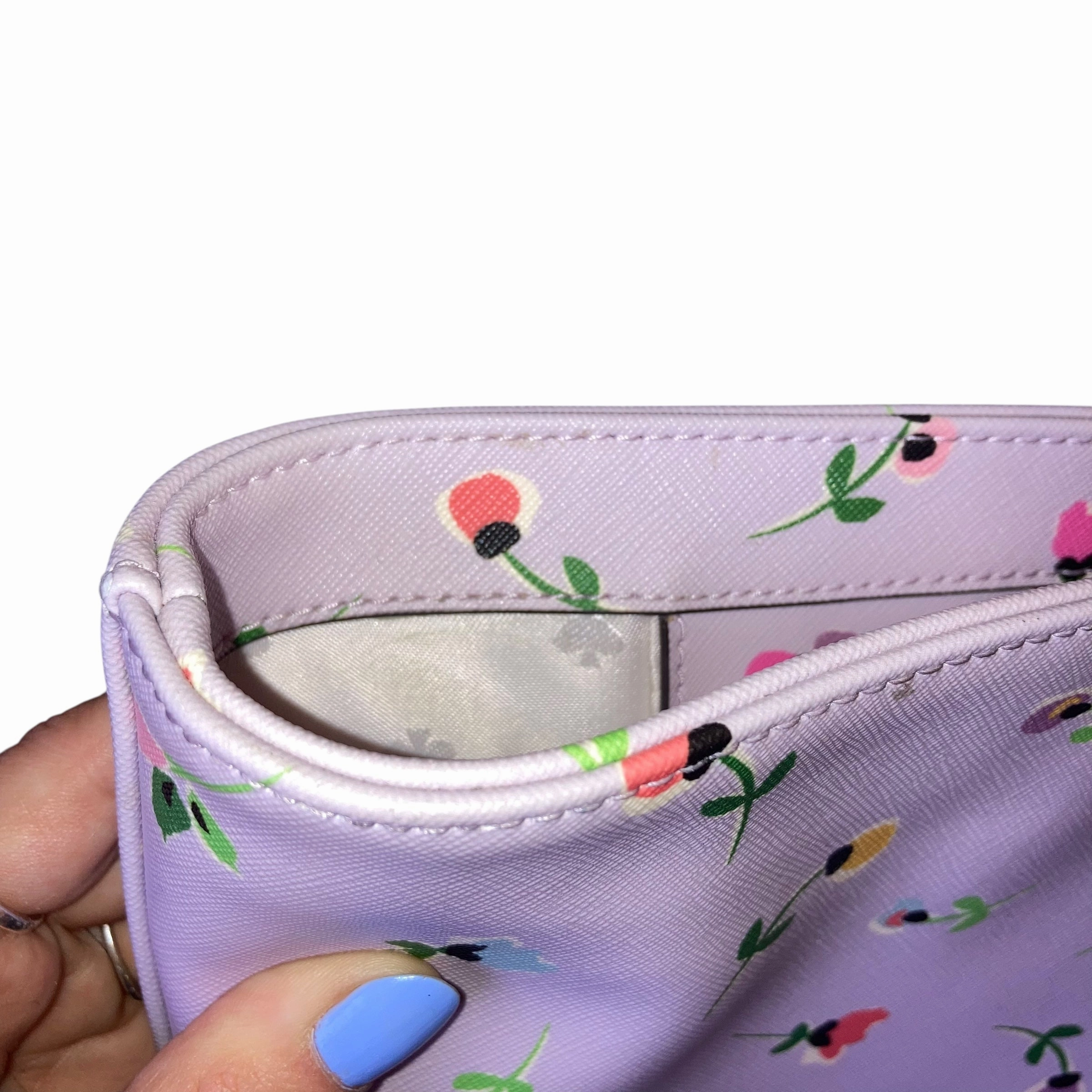 Tote Designer By Kate Spade In Floral Print, Size:Large
