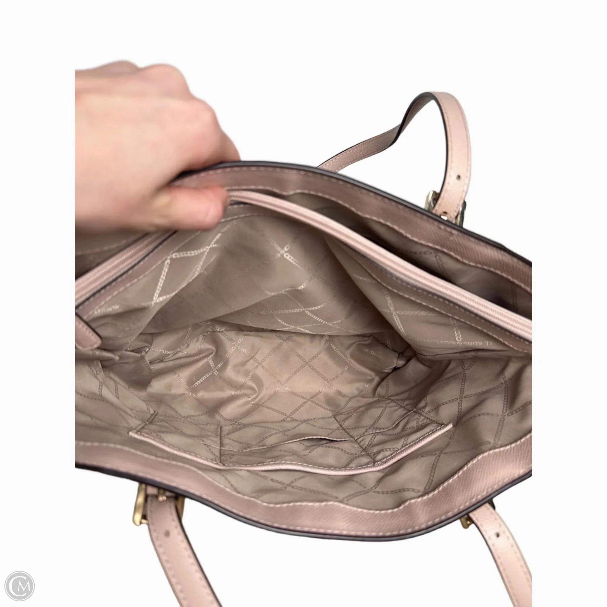 Tote Designer By Michael Kors, Size: Large