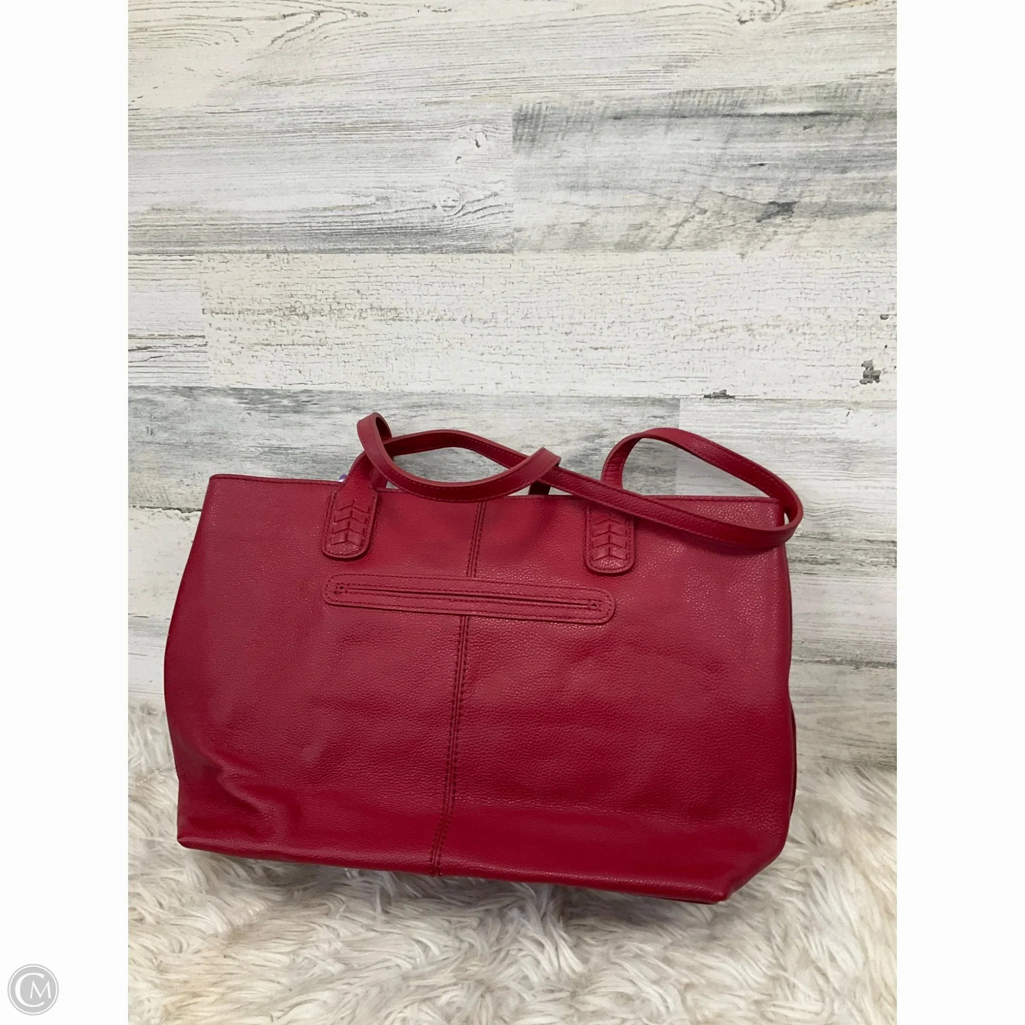 Tote Leather By Brighton, Size: Large