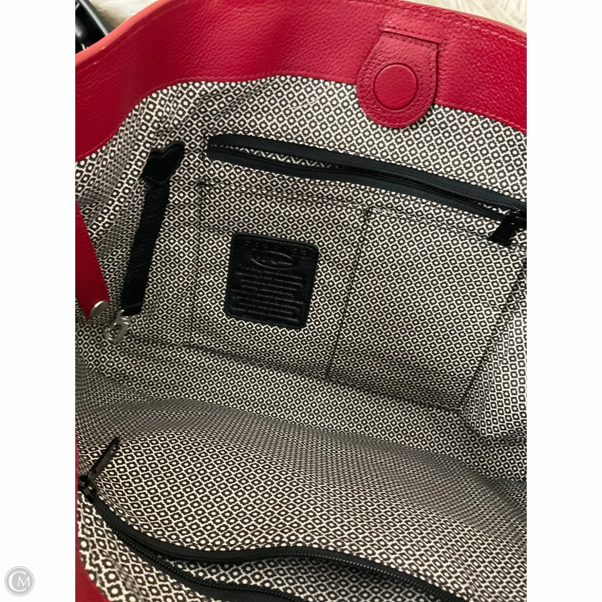 Tote Leather By Brighton, Size: Large